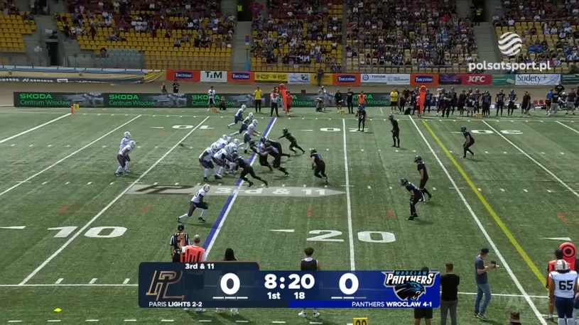 Panthers Wrocław - Paris Lights. Skrót meczu [WIDEO]