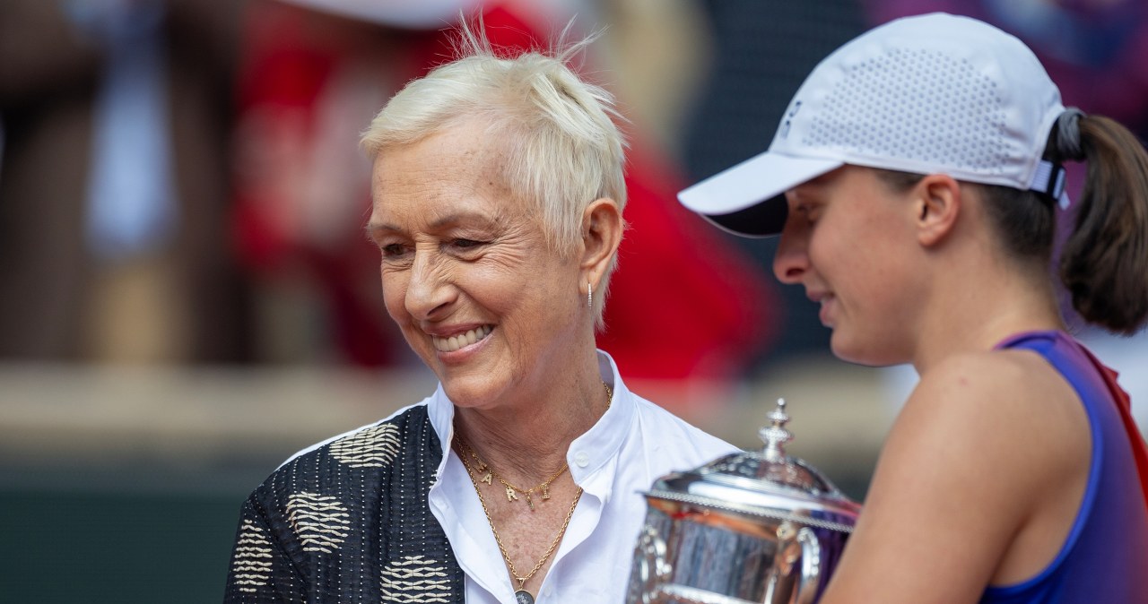 Przykro czytać. Tych słów o Świątek Navratilova już nie cofnie