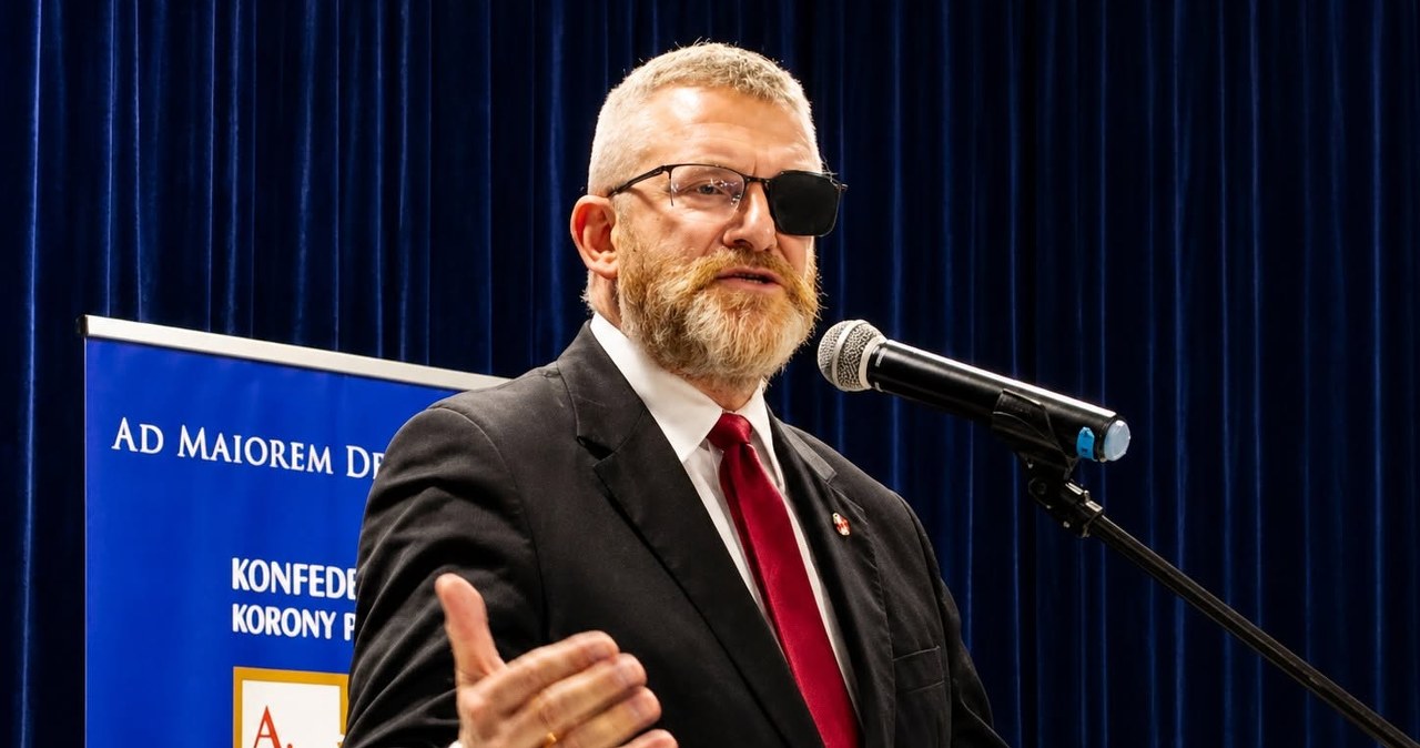 Grzegorz Braun ukarany. Szefowa Parlamentu Europejskiego podjęła decyzję Grzegorz Braun ukarany. Szefowa Parlamentu Europejskiego podjęła decyzję