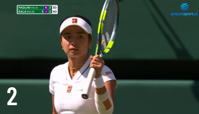 Poznaliśmy ćwierćfinalistki Wimbledonu. Najlepsze zagrania dnia [WIDEO]