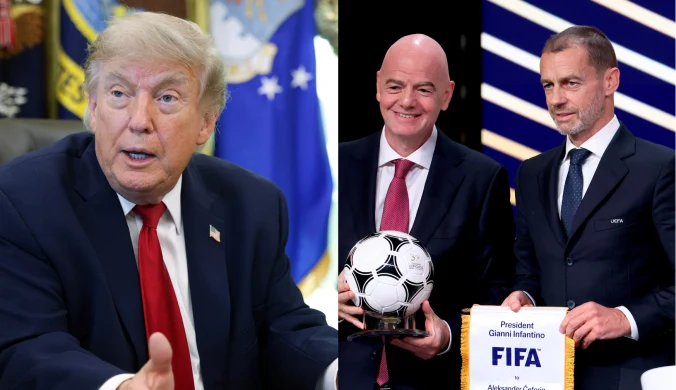 Burza po interwencji Trumpa. UEFA idzie na zwarcie. Znowu to zrobiła