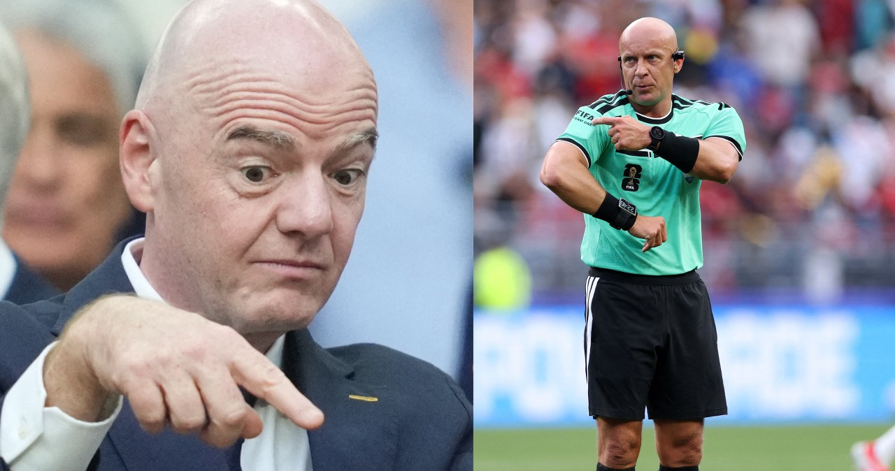 Zdjęcie z Marciniakiem. Infantino nadał komunikat. Przytłaczający sukces
