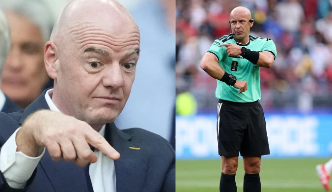 Zdjęcie z Marciniakiem. Infantino nadał komunikat. Przytłaczający sukces