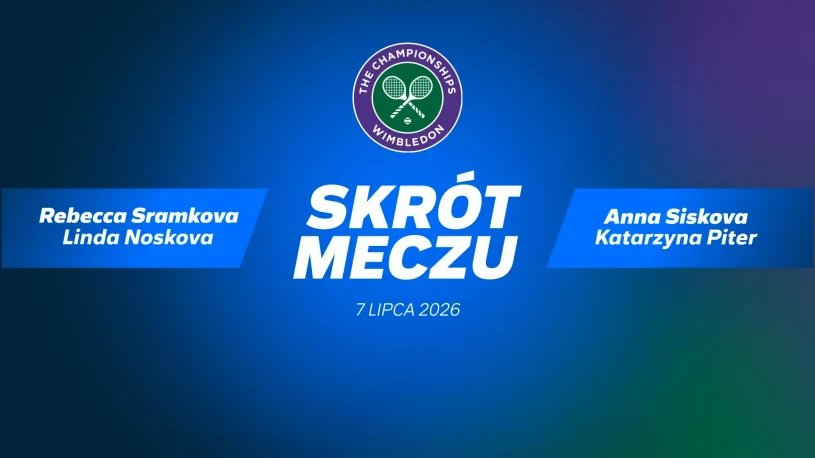 Katarzyna Piter w ćwierćfinale debla Wimbledonu 2025