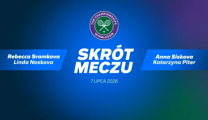 Ostatnia Polka w Wimbledonie walczy o marzenia. Piter w ćwierćfinale [WIDEO]
