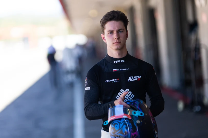 Kacper Sztuka zdobył historyczne podium w Eurocup-3