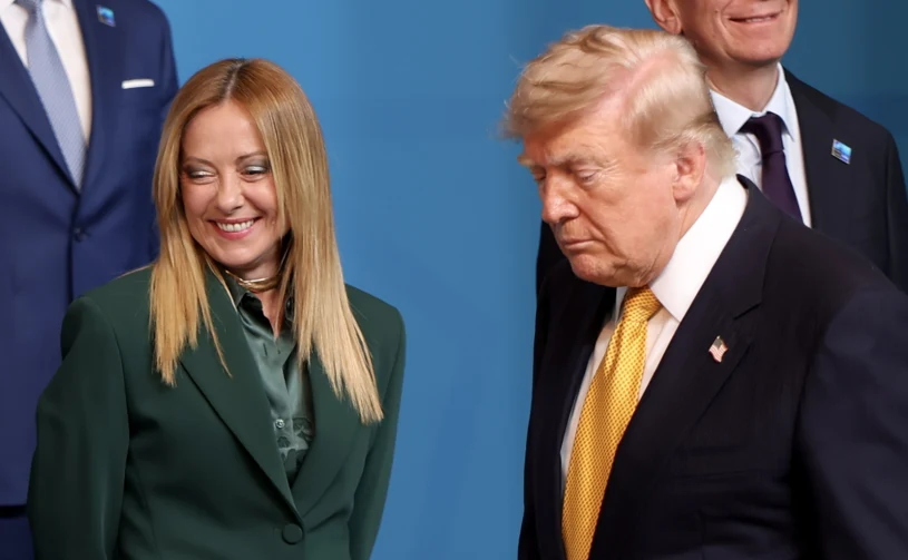 Meloni o relacjach z Trumpem. "Nie żałuję niczego, co zrobiłam"
