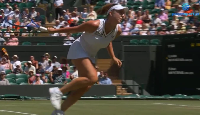 Linda Noskova - Elise Mertens. Skrót meczu. WIDEO