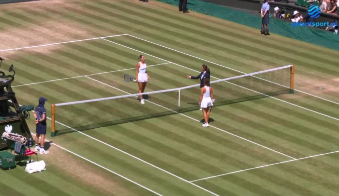 Koniec pięknej serii Jasmine Paolini. Marta Kostyuk zagra w półfinale Wimbledonu [WIDEO]