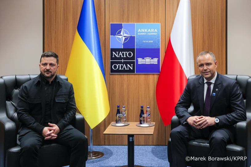 Nawrocki spotkał się z Zełenskim, prezydent ujawnia. "Nie udało się nam"