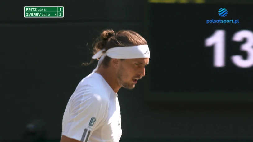 Siedem porażek i koniec. Zverev przełamał niemoc na Wimbledonie [WIDEO]