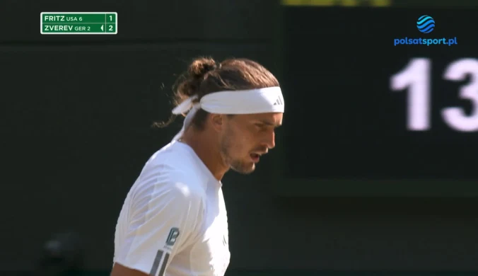 Siedem porażek i koniec. Zverev przełamał niemoc na Wimbledonie [WIDEO]