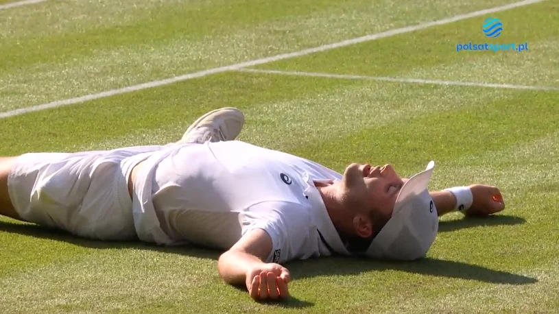 Zawodnik z dziką kartą w półfinale Wimbledonu. Fery odleciał [WIDEO]