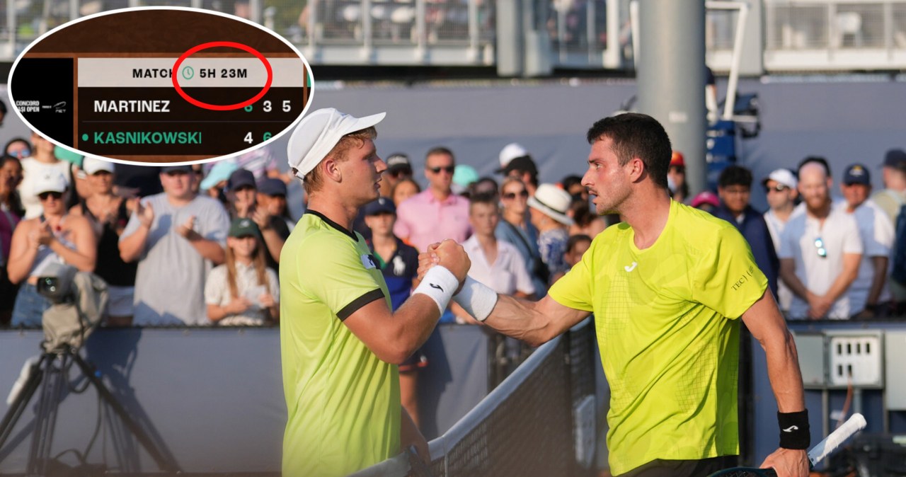 Pokazali: 5 godzin i 23 minuty. Rewanż Polaka za thriller z US Open