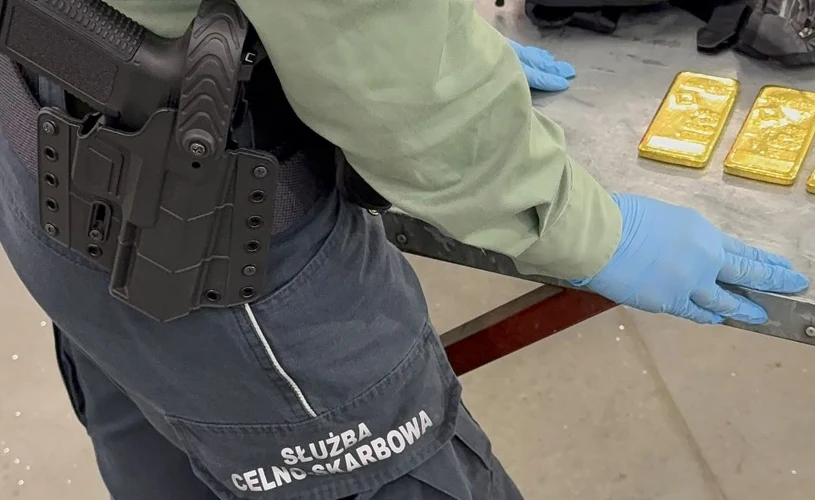 She had gold worth 1.5 million PLN. Ukrainian woman arrested at the border