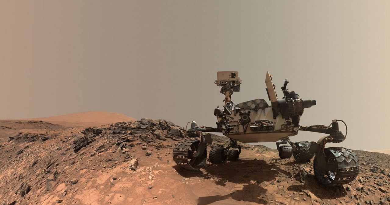 "Plaster miodu" na Marsie. Niezwykłe odkrycie łazika Curiosity