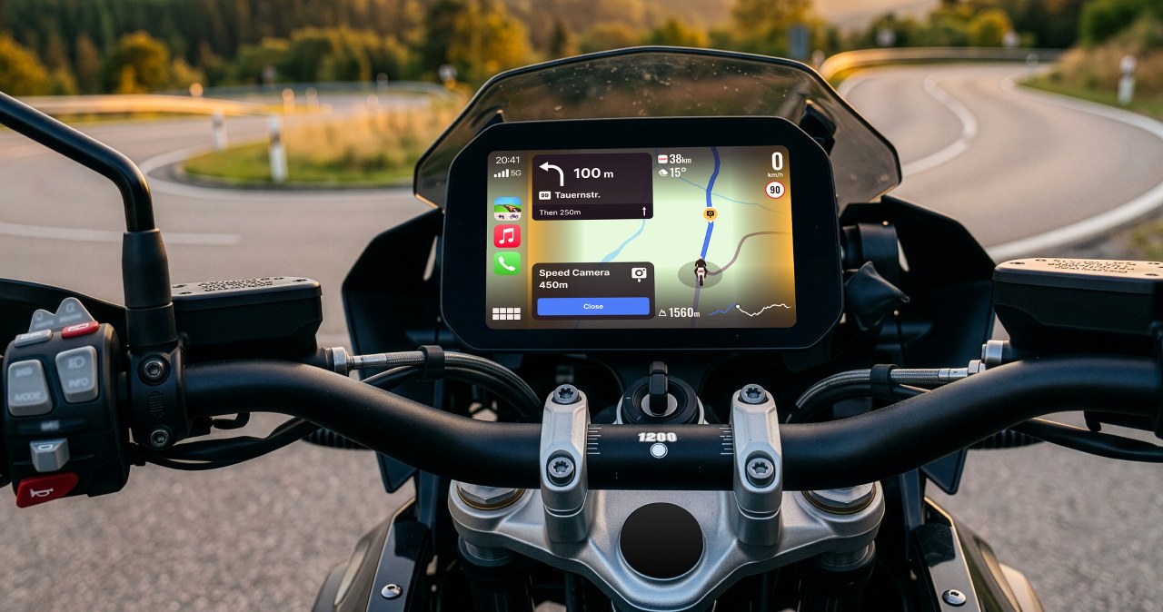 Google Maps tego nie potrafi. Sygic wprowadza funkcję dla motocyklistów
