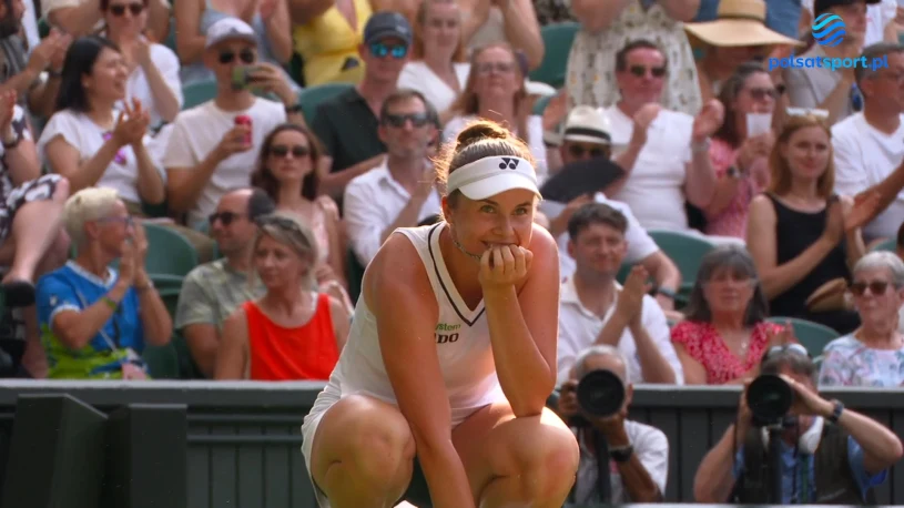 Noskova zatrzymała Kostiuk. Czeszki zagrają o tytuł Wimbledonu [WIDEO]