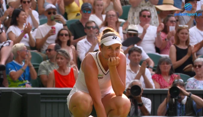 Noskova zatrzymała Kostiuk. Czeszki zagrają o tytuł Wimbledonu [WIDEO]