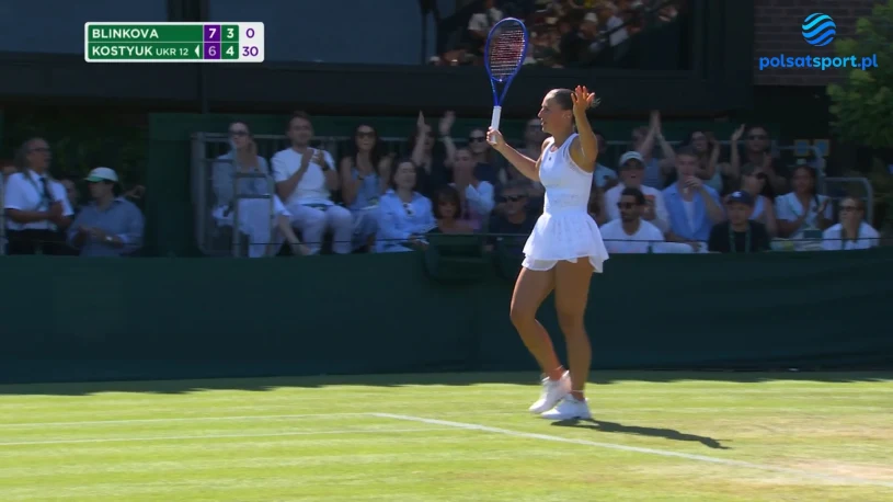 Muchova i Noskova w finale Wimbledonu — Kostiuk odpadła w półfinale