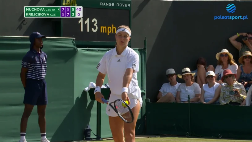 Czeski finał Wimbledonu. Najlepsze zagrania finalistek [WIDEO]