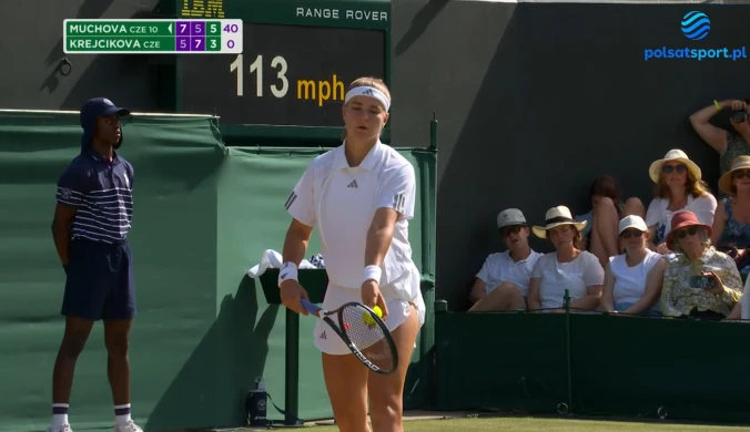 Czeski finał Wimbledonu. Najlepsze zagrania finalistek [WIDEO]