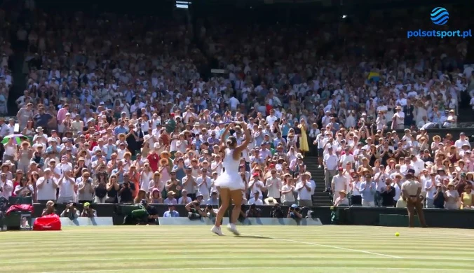 Kostyuk zatańczyła balet na Centre Court. Paolini była bezradna [WIDEO]