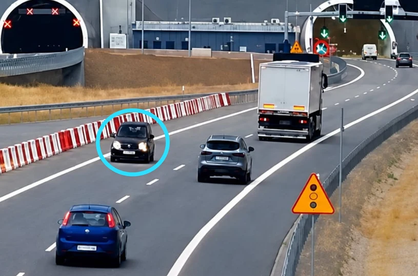 Absurd na S1. Kierowcy jadą pod prąd bo słuchają nawigacji