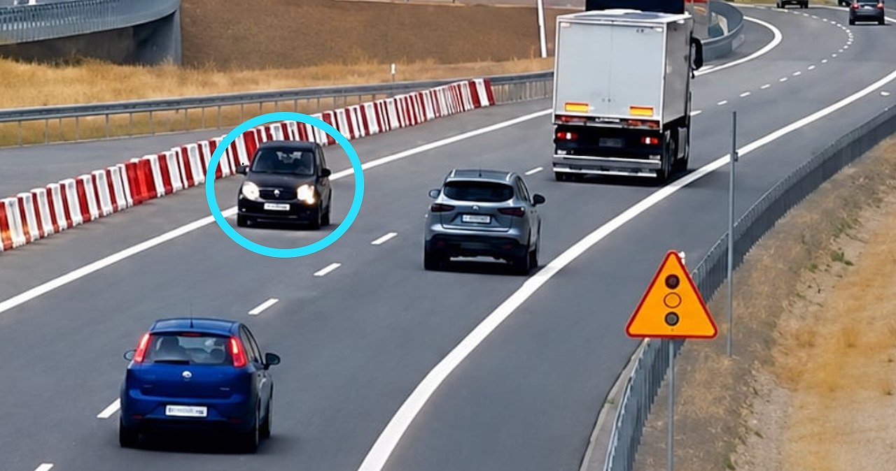 Absurd na S1. Kierowcy jadą pod prąd bo słuchają nawigacji