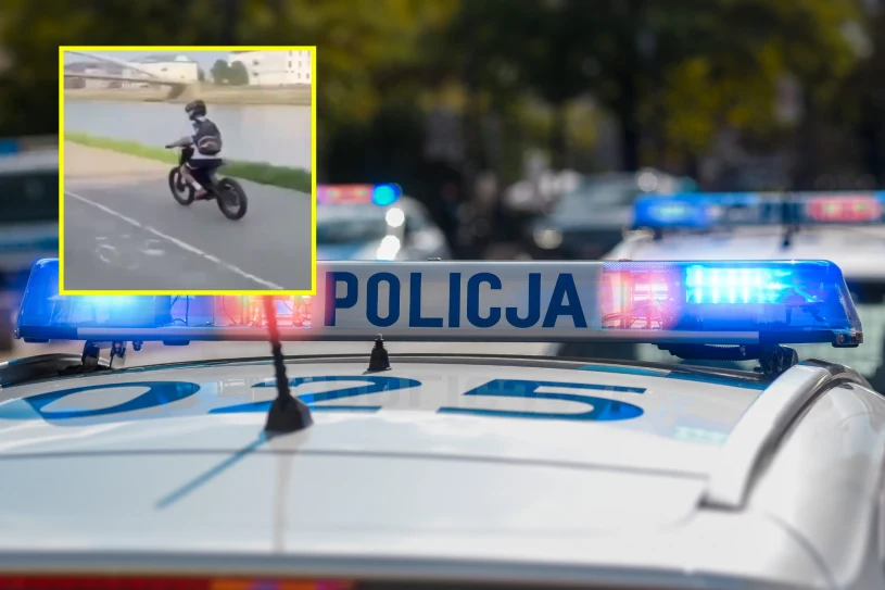 15-latek w rękach policji. Po krakowskich bulwarach pędził prawie 80 km/h