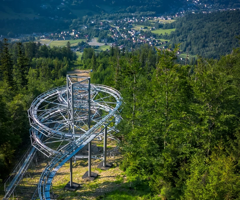Jedyna taka atrakcja w Beskidach. Salamandra Alpine Coaster to hit