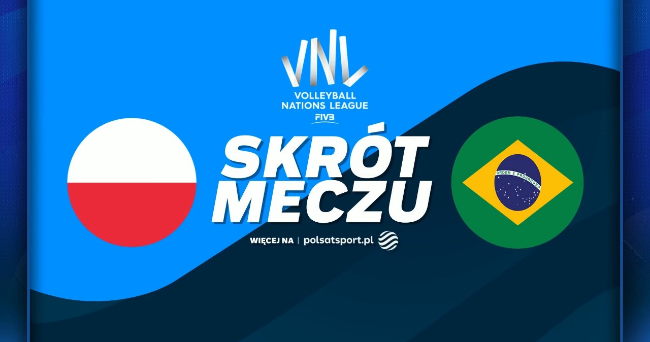 Zacięte starcie w Lidze Narodów. Polki przegrały z Brazylią 1:3 [WIDEO]