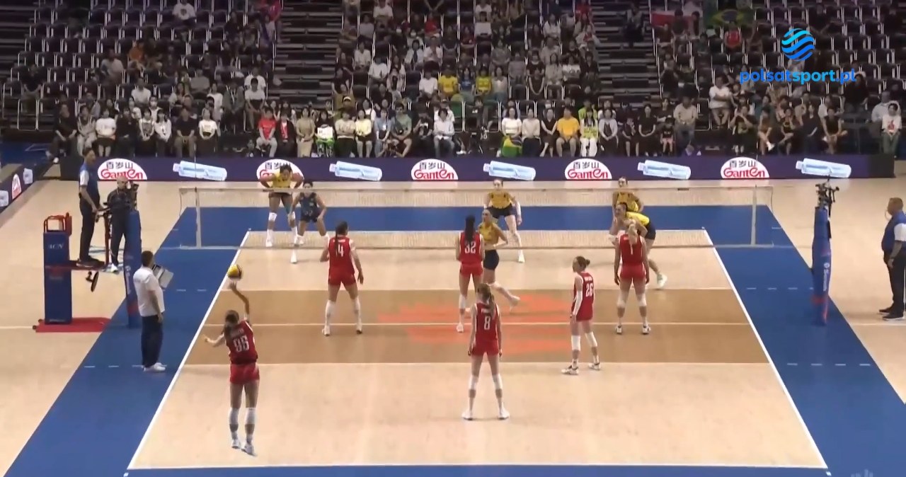 Polska - Brazylia w Lidze Narodów: najlepsze asy serwisowe meczu [WIDEO]