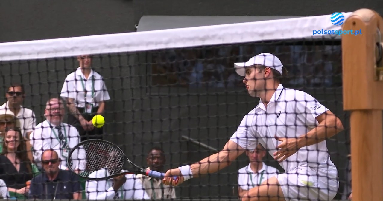 Walka o finał Wimbledonu na najwyższym poziomie "Kapitalna wymiana" [WIDEO]