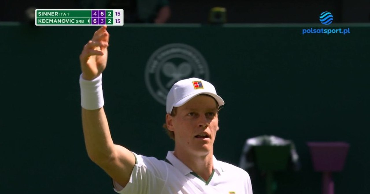 Tak grał Jannik Sinner. Droga do finału Wimbledonu 2026 [WIDEO]