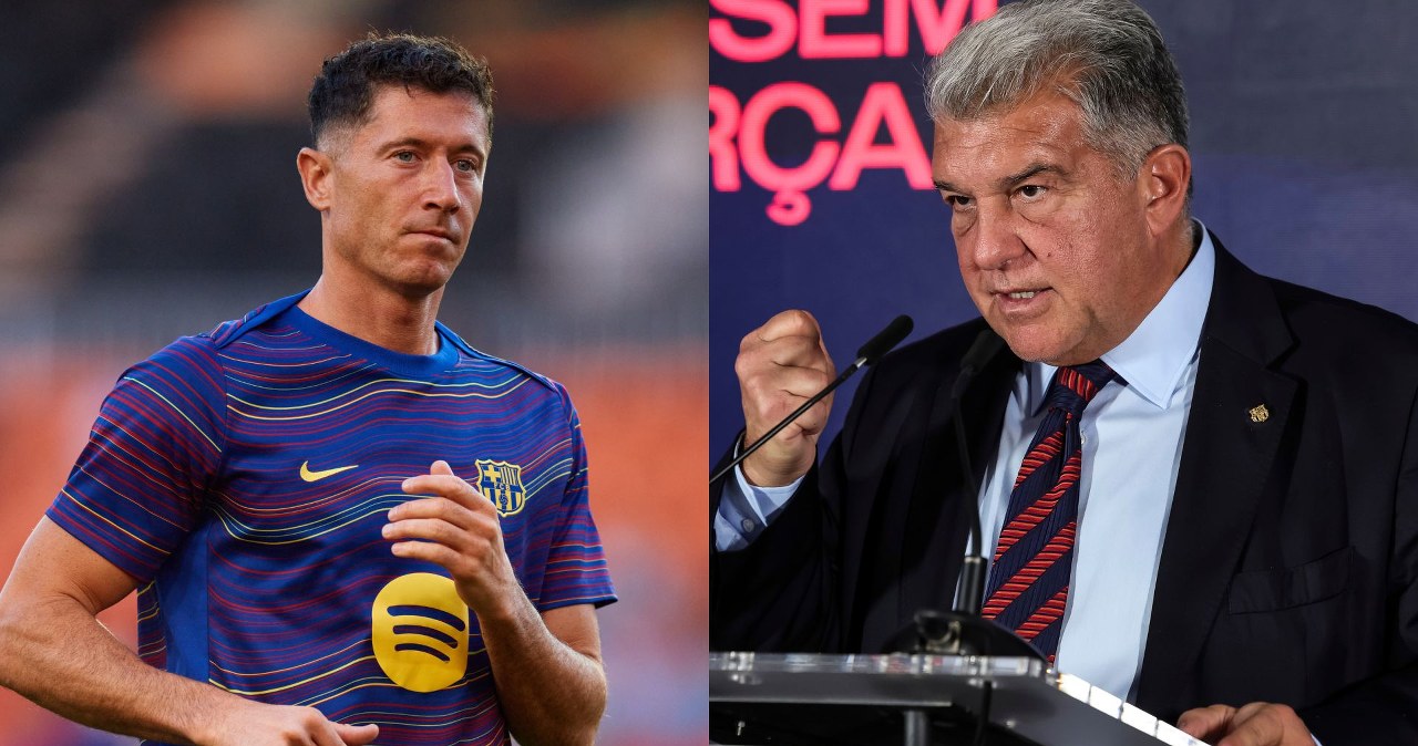 Problem Barcelony po ruchu Lewandowskiego. Wściekły Laporta wkroczył do akcji