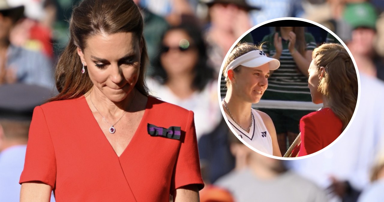 Przepiękny gest księżnej Kate na Wimbledonie. Tak potraktowała Czeszki