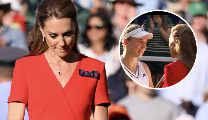 Przepiękny gest księżnej Kate na Wimbledonie. Tak potraktowała Czeszki
