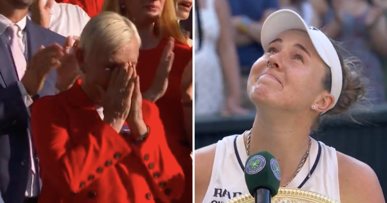 Noskova zadedykowała jej historyczny triumf. Navratilova zalała się łzami