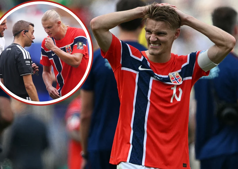 Odegaard po przegranej: sędzia Turpin był skandaliczny w meczu z Anglią