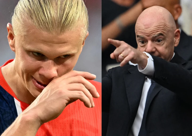 Infantino nazwał Norwegów "Synami Albionu" po meczu z Anglią — skandal