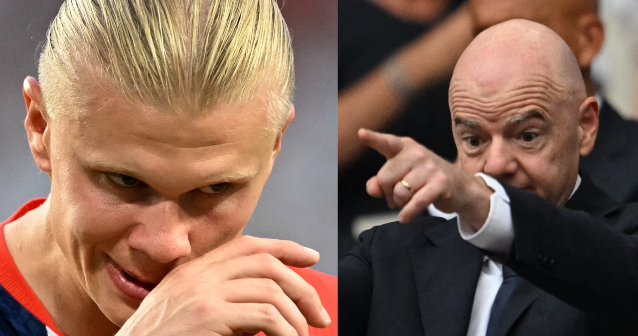 Burza po meczu, a szef FIFA zwrócił się do Norwegów. Tak ich nazwał