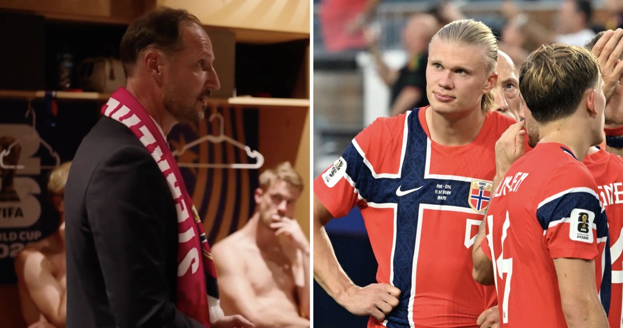 Książę odwiedził szatnię Norwegów. Ogłosił to Haalandowi i spółce