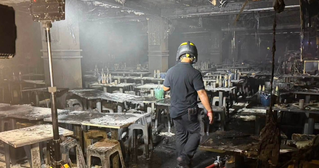 Tragedia w Tajlandii. Potężny pożar, kilkadziesiąt ofiar