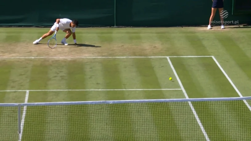 Tenisowe emocje na Wimbledonie 2026: zobacz najlepsze zagrania [WIDEO]