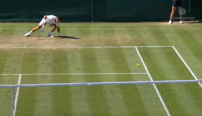 Tenisowe emocje na Wimbledonie 2026: zobacz najlepsze zagrania [WIDEO]