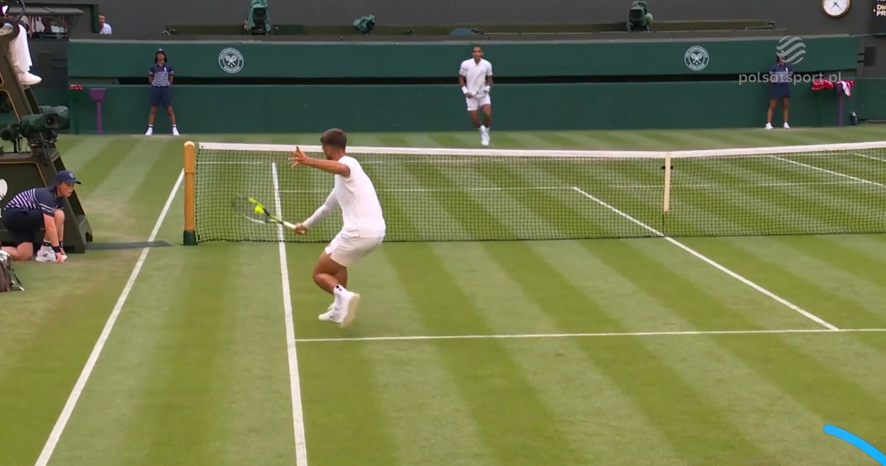 Efektowne obrony na kortach Wimbledonu 2026. Zobacz najlepsze akcje [WIDEO]