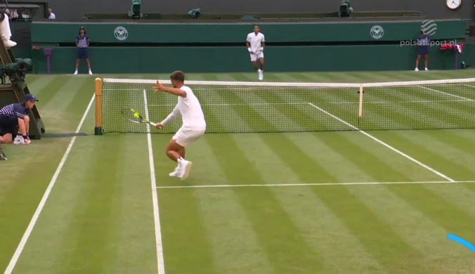 Efektowne obrony na kortach Wimbledonu 2026. Zobacz najlepsze akcje [WIDEO]