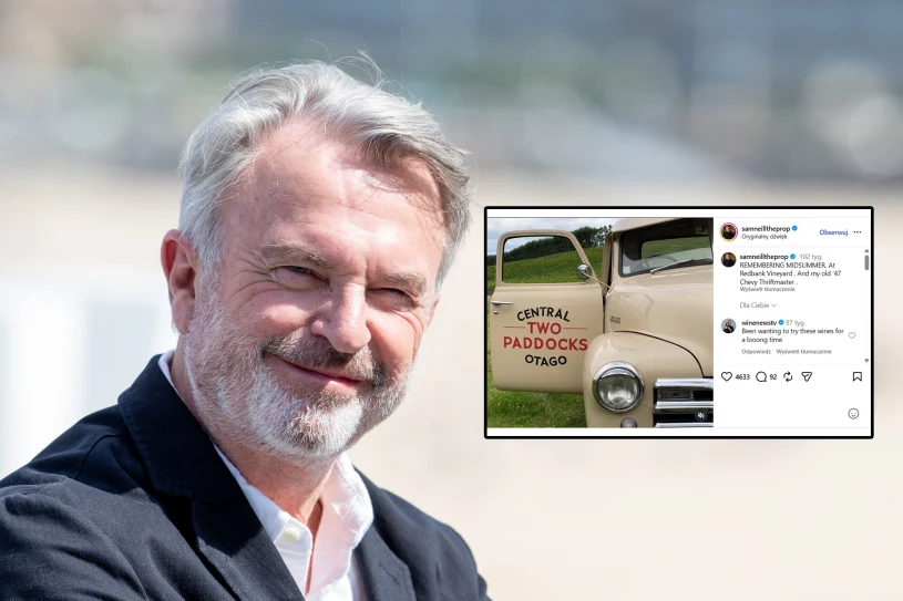 Sam Neill i jego wyjątkowy Chevrolet. Był oczkiem w głowie aktora