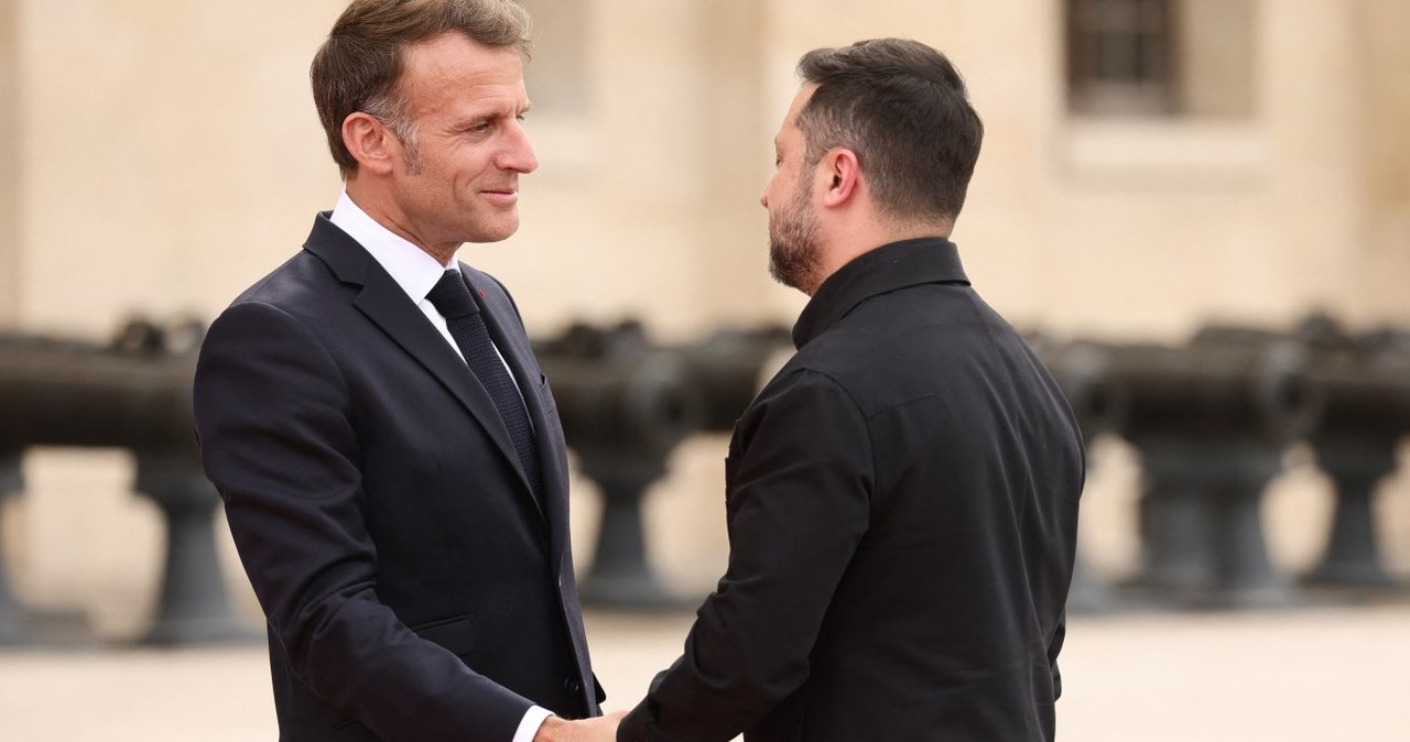 Macron ogłasza po spotkaniu z Zełenskim. "Uzgodniliśmy plan"